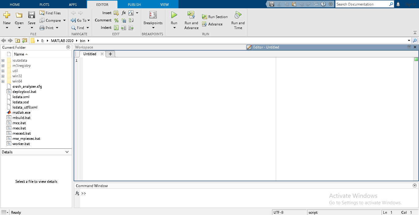 MATLAB User Interface