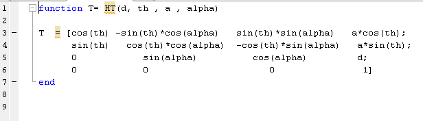 MATLAB code example