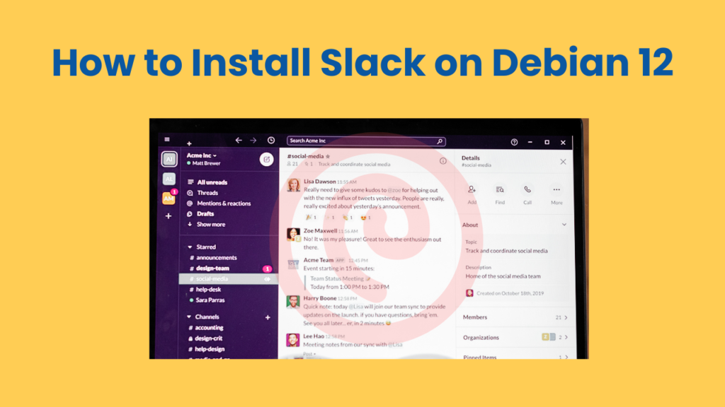 How to Install slack on Debian 12