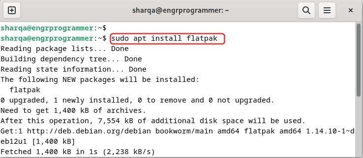 Installing Flatpak on Debian 12