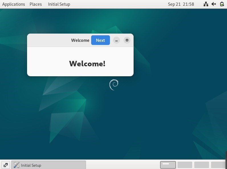 KDE Plasma has been successfully launched