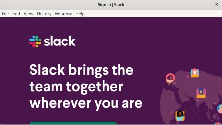 Launching Slack on Debian 12