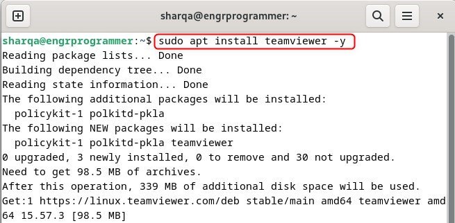 Installing TeamViewer on Debian 12