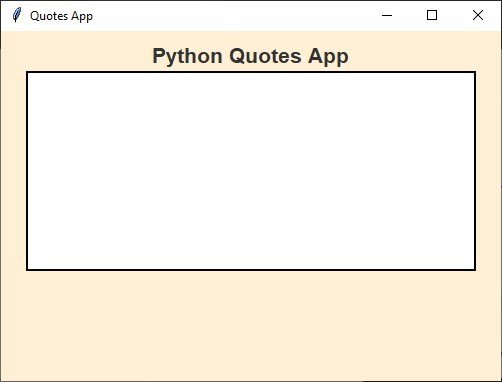 Create GUI application using Python