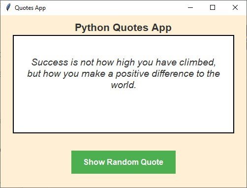 Create GUI application using Python