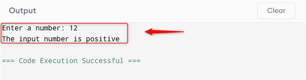 Checking User Input Using inline if-else statement