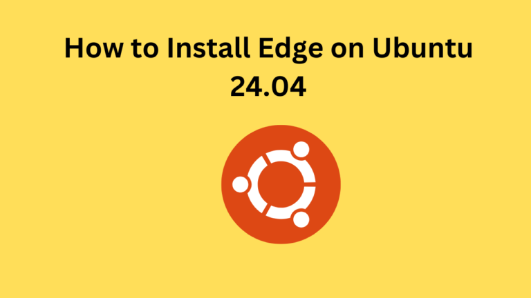 How to Install Edge on Ubuntu 24.04