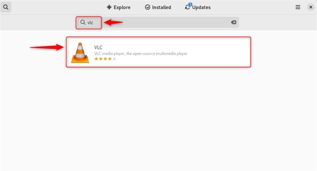 install vlc on debian 12 using store
