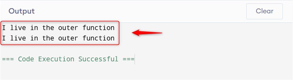 Enclosing Variable Lifetime