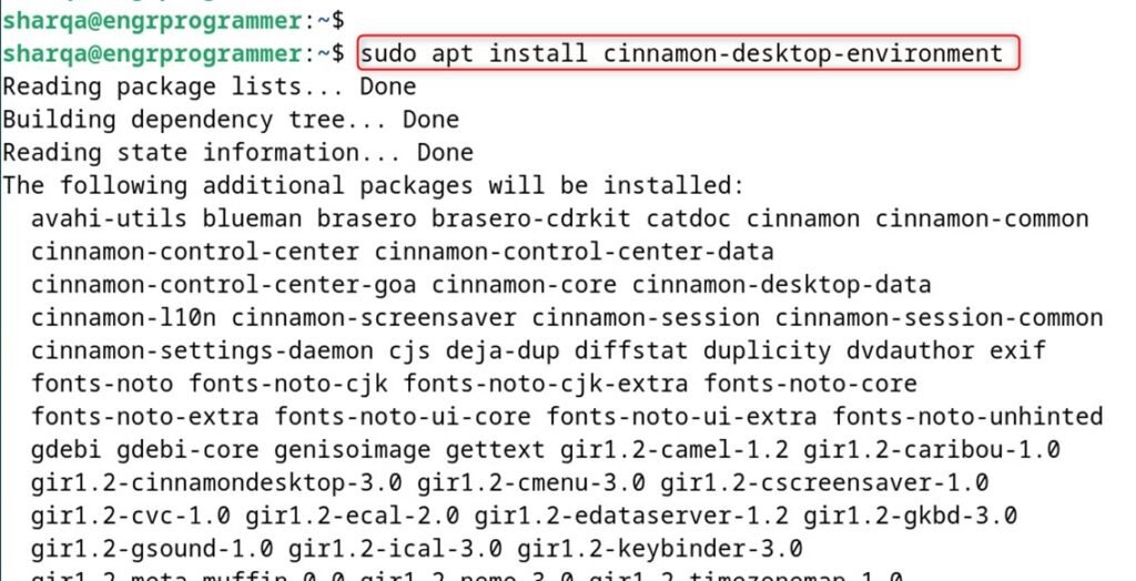 Install Cinnamon Desktop Environment on Debian 12