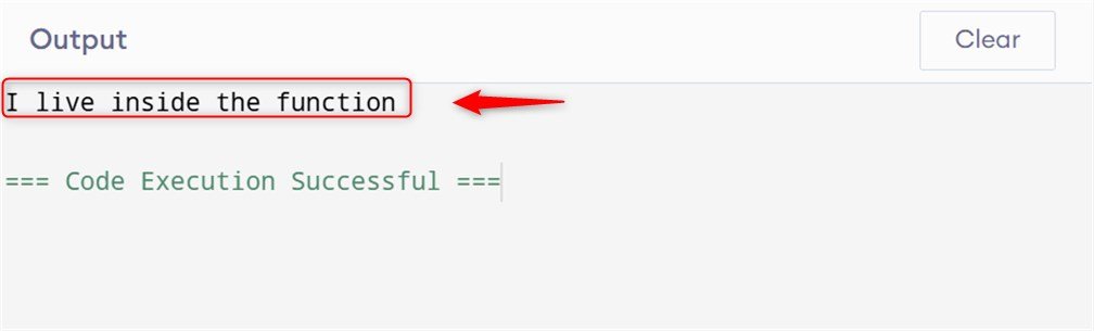 Local Variable Lifetime