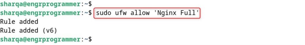 Adjust the Firewall