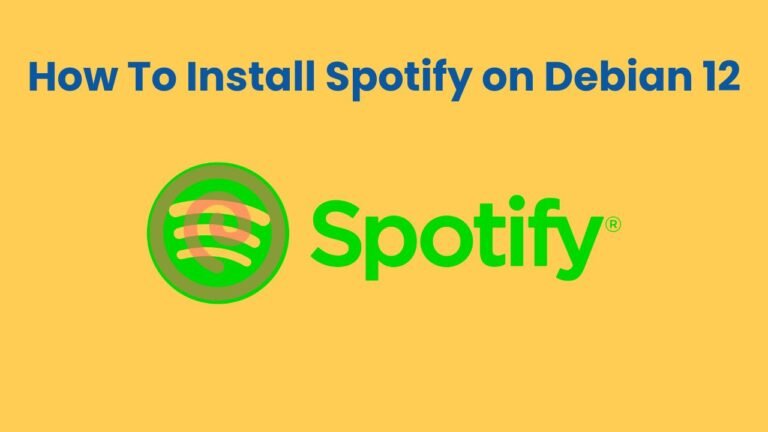 How To Install Spotify on Debian 12