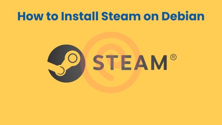 How to Install Steam on Debian 12