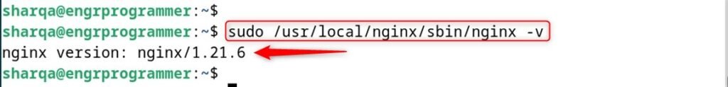 verification nginx on debian 12